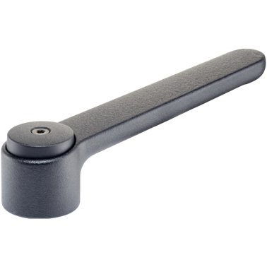 Manete de fixare ajustabile drepte /cu filet interior | d1=40 mm / d2=M16 / negru | 24441.0025