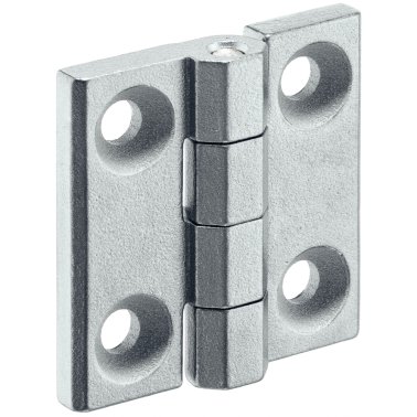Balamale/cu găuri de fixare | b1=60 mm / Zinc turnat, argintiu | 25160.0120