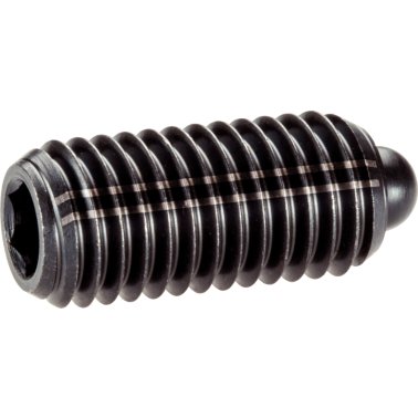 Şuruburi de presiune, cu bolţ şi locaş hexagonal/oțel automat, forța arcului mărită | d1=M24 | 22030.0164