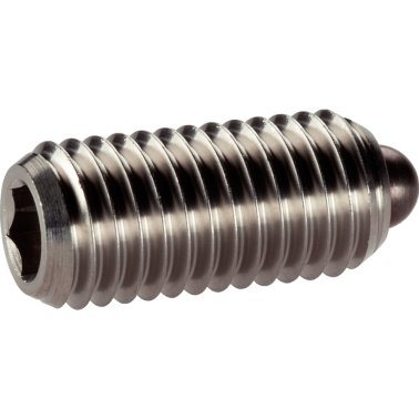 Şuruburi de presiune, cu bolţ şi locaş hexagonal/oțel inoxidabil, forța arcului standard | d1=M6 | 22030.0306