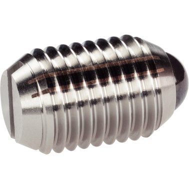 Surub de presiune din INOX A4 cu bila ceramica forta arc marita M4 EH 22050.1604