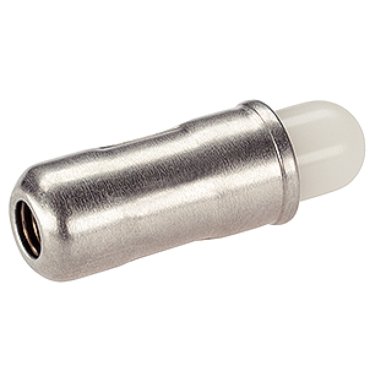 Şuruburi de presiune, varianta netedă, cu guler și bolț/corp din oțel inoxidabil, bolț din termoplast | d1=5 mm | 22080.0125