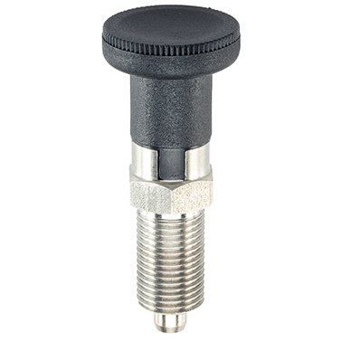 Opritoare cu indexare, cu guler hexagonal şi mecanism de fixare | d1=6 mm / oțel inoxidabil | 22120.0606