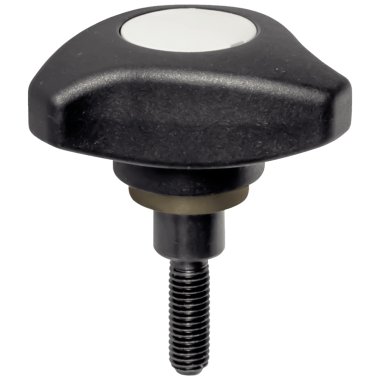 Three-lobed Torque Handles/cu şurub | d1=63 mm / d3=M8 / l=50 mm | 24711.0410