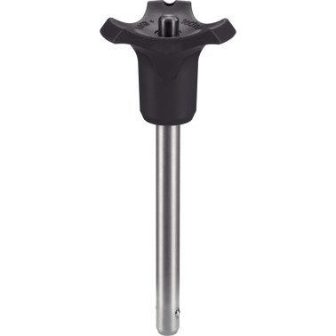 Ştifturi opritoare cu bilă, autoblocant, cu mâner combinat | d1=8 mm / l1=40 mm / negru | 22370.0838
