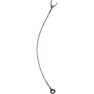Cabluri de fixare/oţel inoxidabil, cu clips de fixare şi ochet | l=300 mm / Fără acoperire | 22400.1243