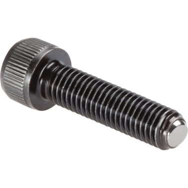 Şuruburi de presiune cu bilă, cu cap, bilă protejată împotriva rotirii/bilă teșită, suprafață plană | d1=M12 / l2=~ 50 mm / Oţel tratat termic | 22700.0124