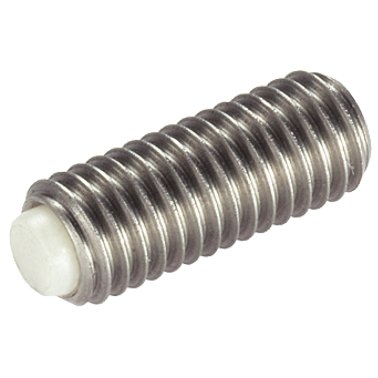Şuruburi de presiune, cu bolț din termoplast | d1=M10 / l1=~ 51,9 mm / oțel inoxidabil | 22760.0707