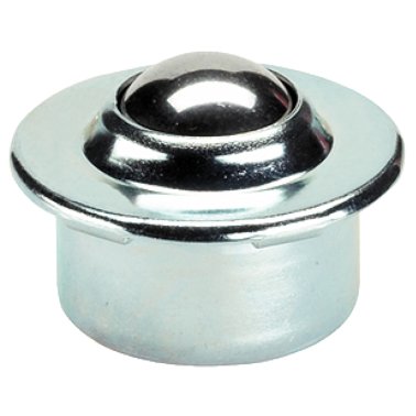 Role cu bilă, cu carcasă din tablă de oţel/toate componentele sunt zincate, bilă din oțel inoxidabil | d1=24 mm | 22750.0024