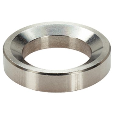 Şaibe sferice / Baze conice, similar DIN 6319, oțel inoxidabil/locaș conic din oțel inoxidabil, forma D | d2=56 mm / Oțel inoxidabil 1.4305 | 23050.0448