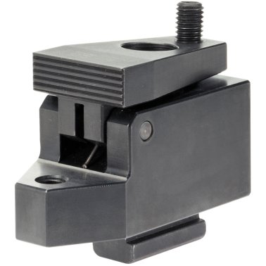 Bride de fixare pe masa utilajului, cu reazem/cu falcă de prindere plană | Mărimea nominală fantă=10 mm / d1=M8 | 23210.0551