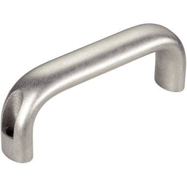 Mânere tip U, montaj frontal/aluminiu, lucios | b=26 mm / l1=164 mm | 24300.0161