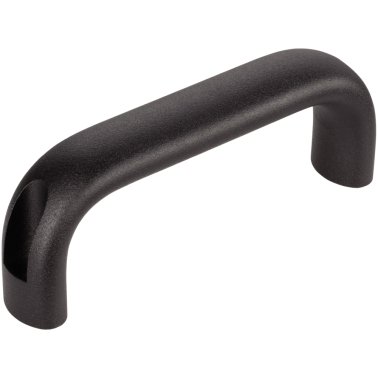 Mânere tip U, montaj frontal/aluminiu, negru | b=26 mm / l1=196 mm | 24300.0371