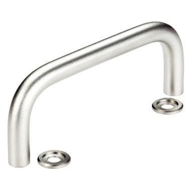 Mânere tip U, cu saibă/oțel inoxidabil | d1=8 mm / l=120 mm / Oțel inoxidabil 1.4305 | 24310.0560