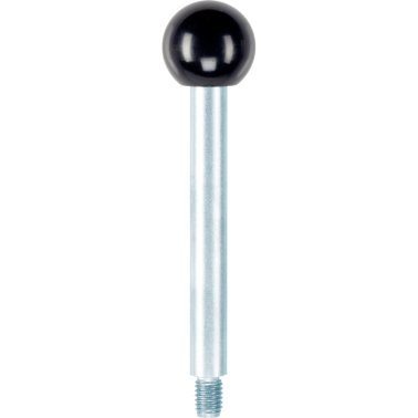 Mâner tip schimbător de viteză/cu buton sferic | d1=16 mm / l1=160 mm / oțel | 24350.0060