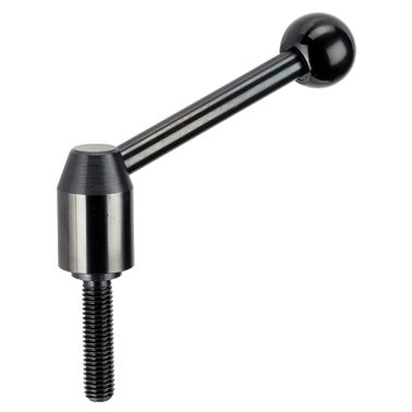 Manetă de fixare ajustabilă/cu şurub | d1=24 mm / d2=M10 / l1=25 mm / oțel | 24440.0224