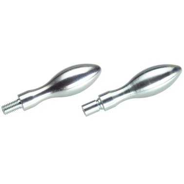 Mâner fix, DIN 39/cu bosaj cu filet exterior, forma E | d1=25 mm / oțel inoxidabil | 24450.0325