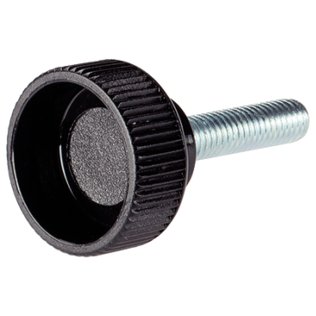 Şuruburi moletate, plastic | d1=M8 / l=30 mm / oțel | 24830.0065