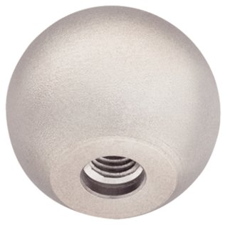 Butoane sferice, variantă metalică similar DIN 319/oțel inoxidabil | d1=20 mm / oțel inoxidabil | 24561.0220
