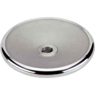 Roţi de manevră tip disc, DIN 3670/fără bucşă oţel, forma N, cu canal | d1=250 mm / d2=26 mm | 24570.0341