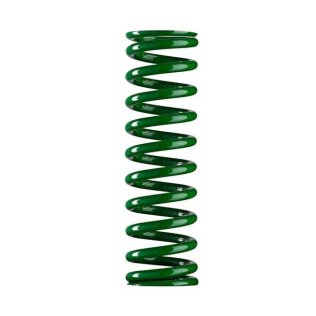 Arc compresiune spira rotunda VERDE sarcina normala
