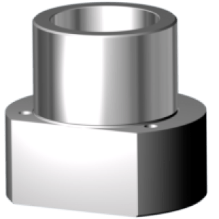 Bucsa de ghidare cu flansa colivie bila 1252.1.ISO9448-5, DIN 9831 | d1=52 mm