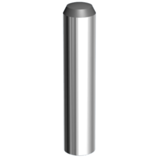 Stift cu filet interior 3401 ISO8735 DIN7979 d1=12 mm