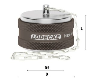 Capac cupla mama SoftFlow din INOX 1.4305 cu lant