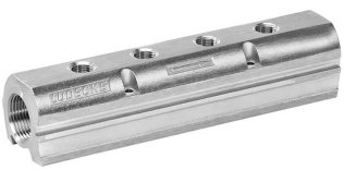 Bloc distributie conducte de racire matrite din INOX 1.4401