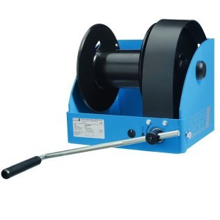 Troliu manual PFAFF SGO 5000 kg cu angrenaj melcat cu prindere pe perete