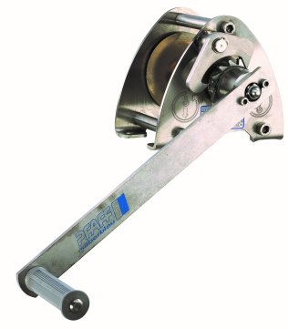 Troliu manual K-LB 250kg din INOX cu prindere pe consola