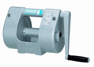 Troliu manual GAMMA 500kg din aluminiu cu prindere pe consola