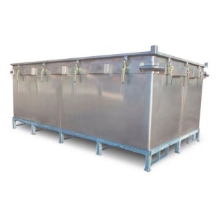 Container INOX transport baterii litiu-ion XXL-BOX