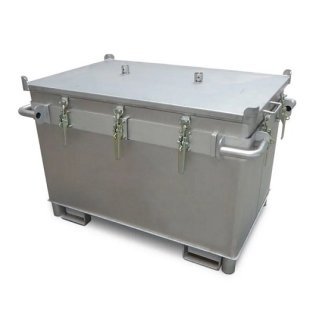 Container INOX transport baterii litiu-ion M-BOX X1