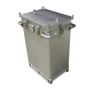 Container INOX transport baterii litiu-ion S-BOX X2
