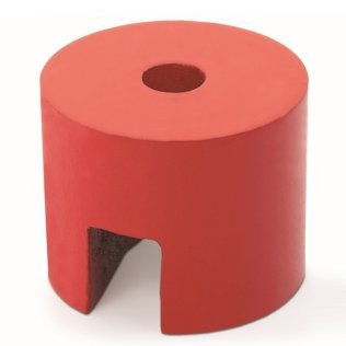 Magnet ALNICo forma de nasture ØD=32 mm