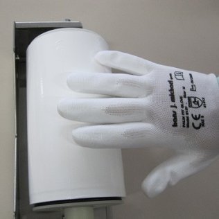 Suport rola pentru curatare manusi