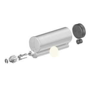 Cartus 2K dozare adeziv bicomponet sistem C din PP 250 ml 10:1 Natural