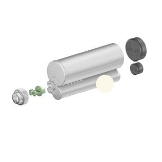 Cartus 2K dozare adeziv bicomponent sistem F din PBT 415 ml 4:1 Natural