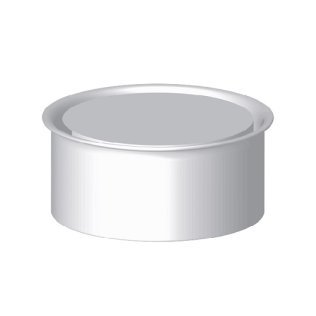 Piston cartus EURO 310 ml dozare adeziv din LDPE transparent