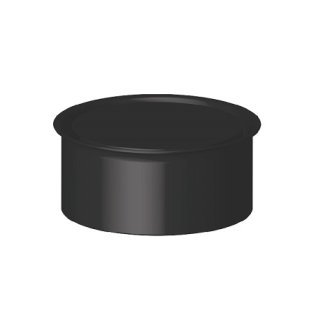 Piston cartus SEMCO 75/180/240/360 ml dozare adeziv din LDPE negru