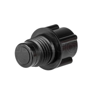 Capac de varf cartus 75/180/240/360/600 ml dozare adeziv monocomponent seria SEMCO din MDPE negru