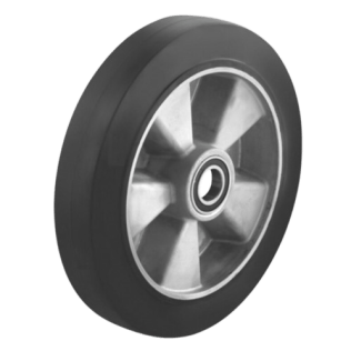Roata cauciuc elastic, portanta WLL=650 kg, D=300 mm