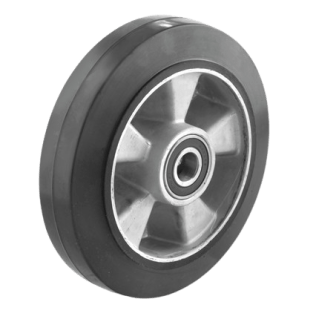 Roata cauciuc elastic, portanta WLL=400 kg, D=200 mm