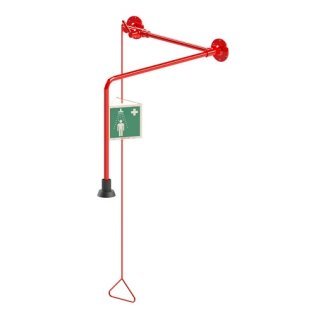 Dus decontaminare corporal cu fixare pe perete DVGW B