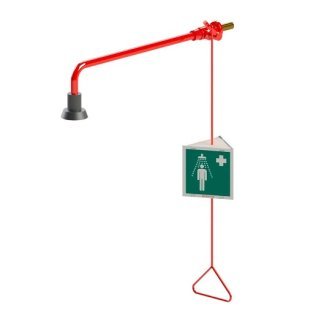 Dus decontaminare corporal cu fixare pe perete DVGW A