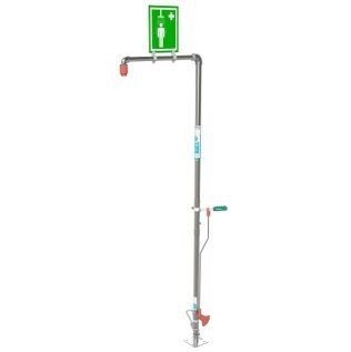 Dus decontaminare corporal cu fixare pe podea SD-18GS