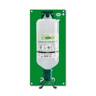 Statie de perete cu un flacon solutie oculara DUO 1000 ml