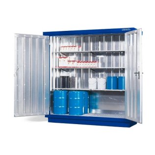 Container WHG 210 pentru depozitare recipiente mici si butoaie 200 litri