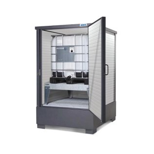 Container SolidMaxx CH 1.1 depozitare butoaie 200 litri si IBC-uri